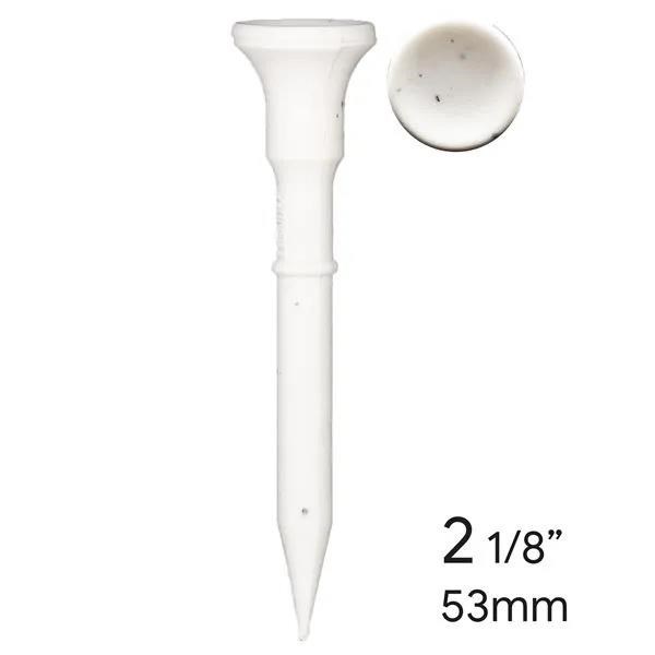 Lignum Tee Plastiktees 53mm, 16Stk., weiss