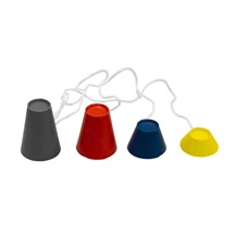 Longridge Jumbo Rubber Winter Tees, 4 Stück