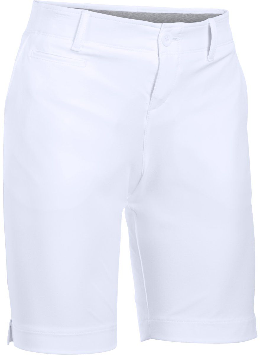 Under Armour Links Damen Golf Shorts, weiss