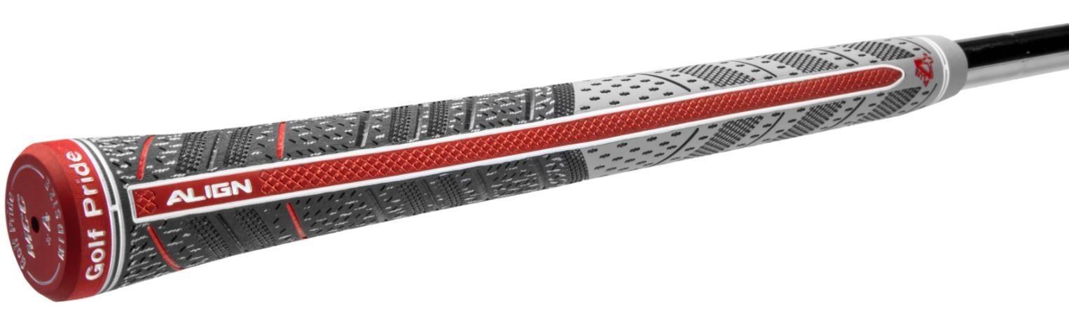 Golf Pride MCC Plus4 ALIGN Grip, Midsize, Grau