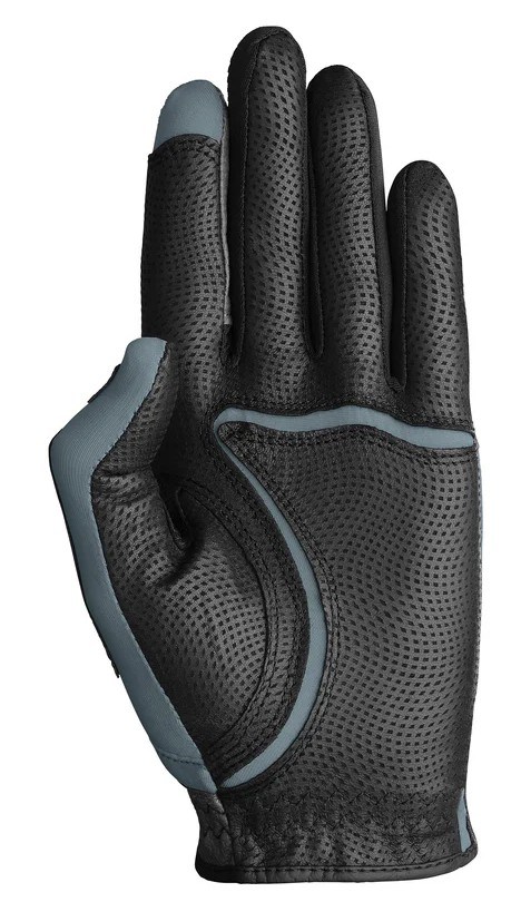 Zoom Aqua Control Herren Golfhandschuh, schwarz/grau/limette