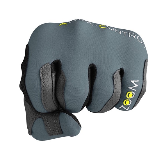 Zoom Aqua Control Herren Golfhandschuh, schwarz/grau/limette