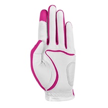 Zoom Zoom Weather Damen Golfhandschuh, weiß/fuchsia