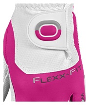 Zoom Zoom Weather Damen Golfhandschuh, weiß/fuchsia