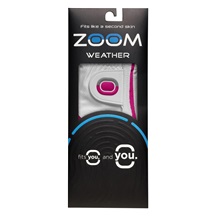 Zoom Zoom Weather Damen Golfhandschuh, weiß/fuchsia