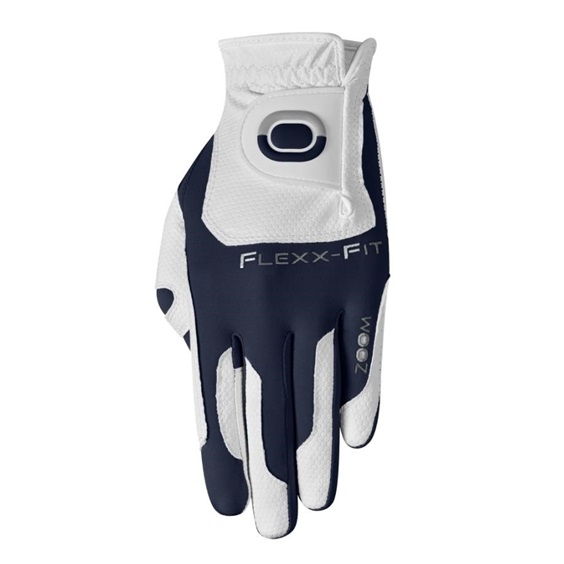 Zoom Weather Damen Handschuh, weiss/dunkelblau