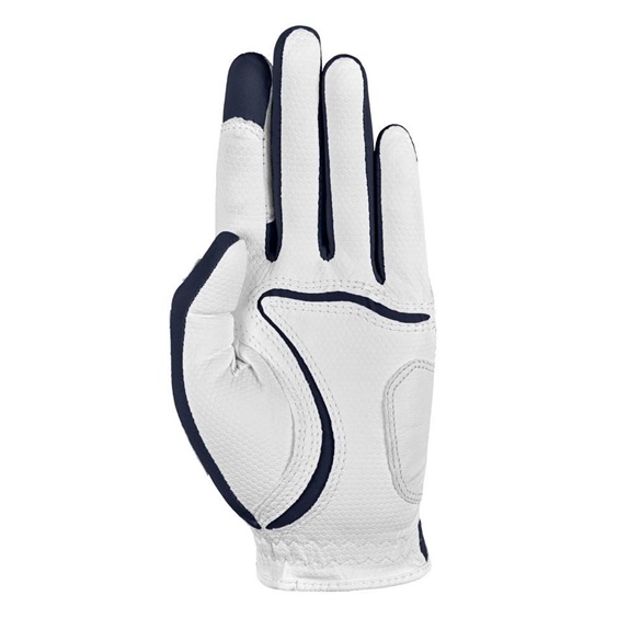 Zoom Weather Damen Handschuh, weiss/dunkelblau
