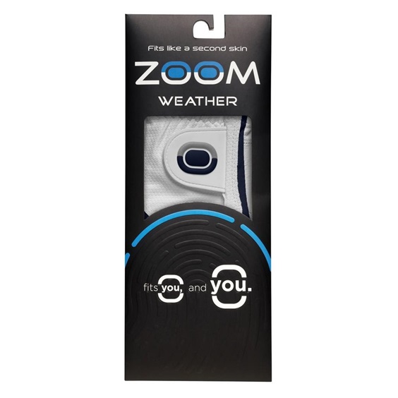 Zoom Weather Damen Handschuh, weiss/dunkelblau