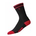 FootJoy ProDry Crew Kindersocken, 1Paar, schwarz/rot