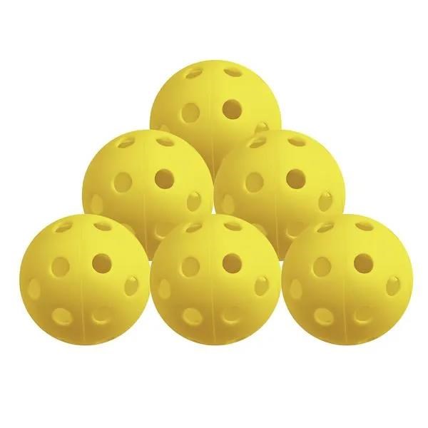 Longridge Yellow Airflow Trainingsbälle, 6Stk.