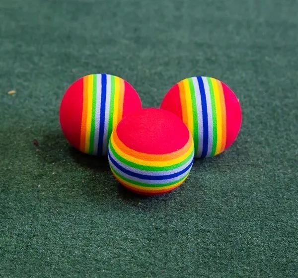 Longridge Multi-Coloured Foam Trainingsbälle, 6Stk.