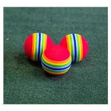 Longridge Multi-Coloured Foam Trainingsbälle, 6Stk.