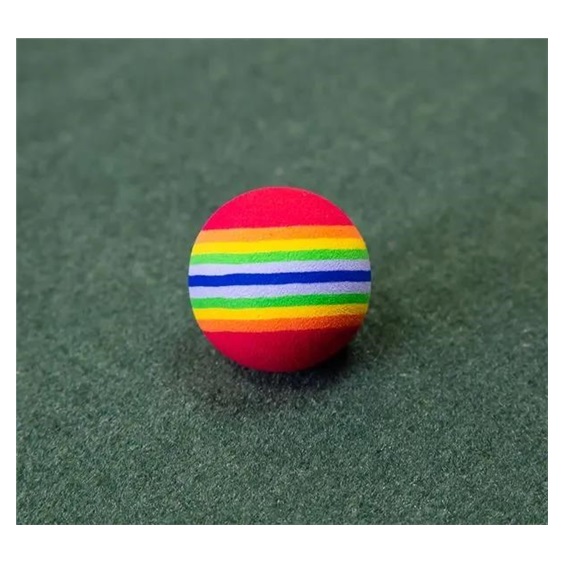 Longridge Multi-Coloured Foam Trainingsbälle, 6Stk.