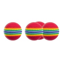 Longridge Multi-Coloured Foam Trainingsbälle, 6Stk.
