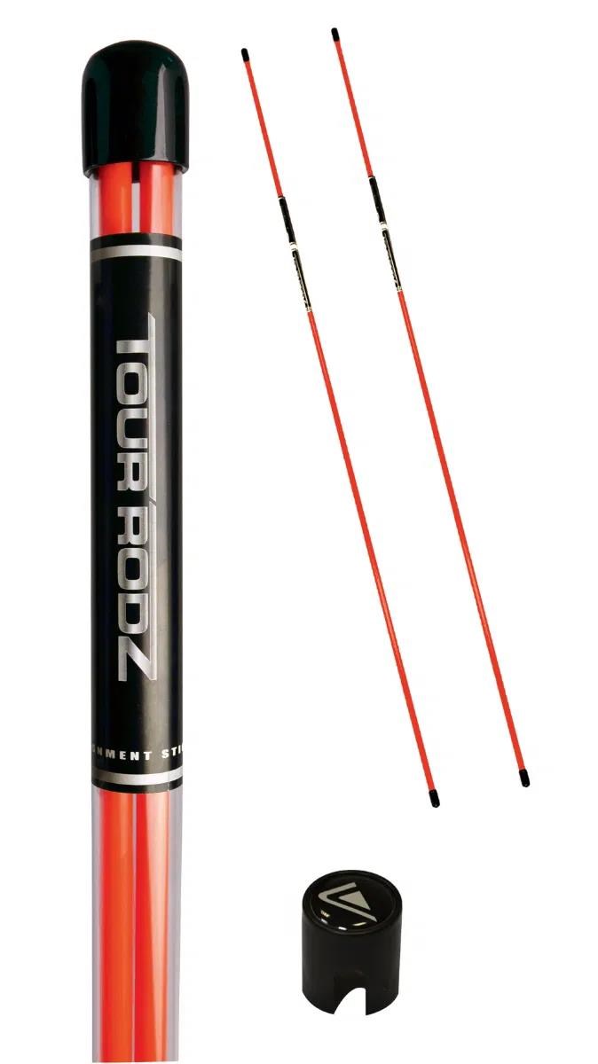 Longridge Tour Rods Trainingsschläger, orange, 2Stk.