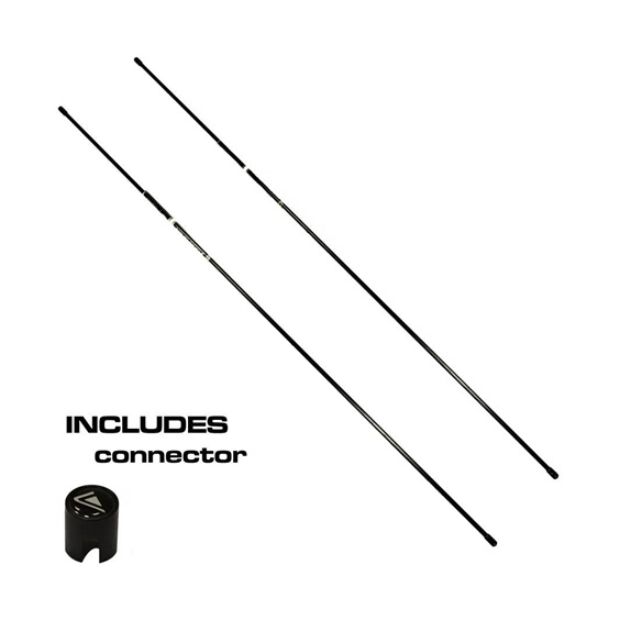 Longridge Tour Rods Trainingsschläger, orange, 2Stk.