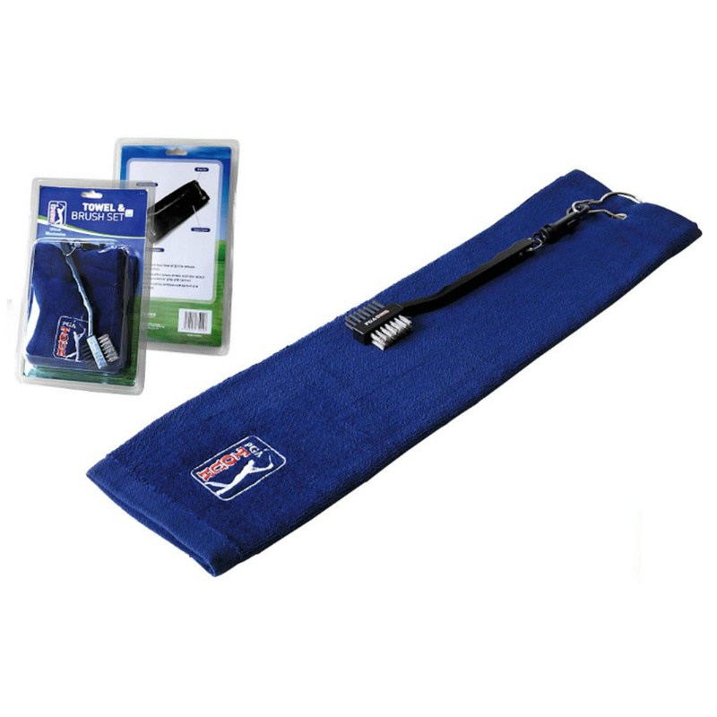 PGA TOUR Golf Handtuch + Bürste