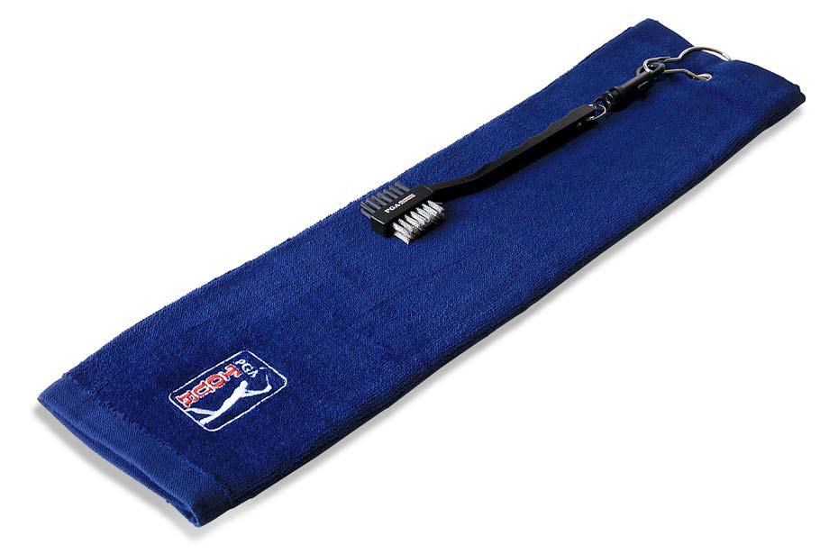 PGA TOUR Golf Handtuch + Bürste