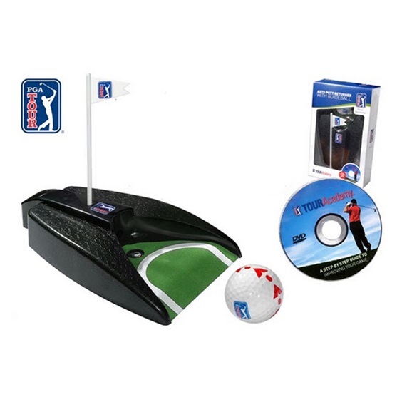 PGA TOUR Puttingtrainer mit Ballrückgabe + CD GRATIS