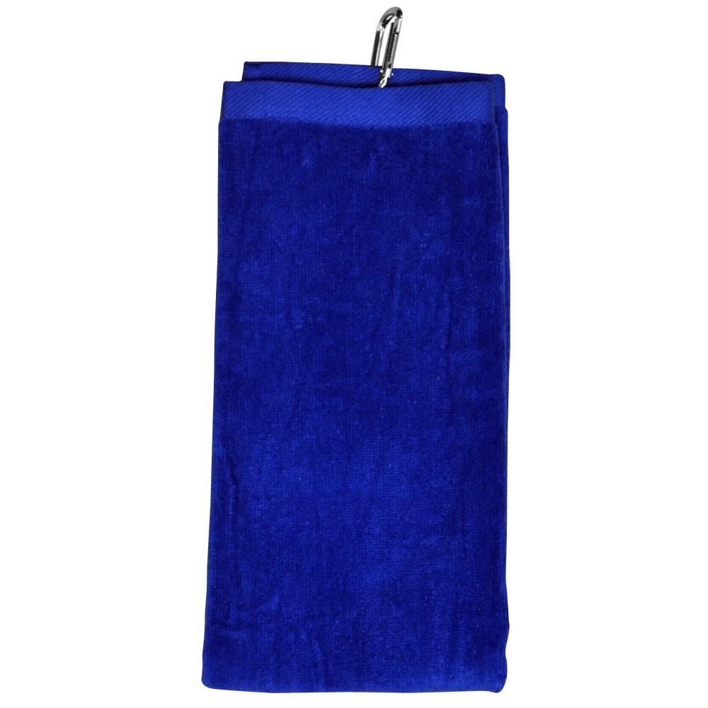 Longridge Luxury Three Fold Golf Handtuch, blau