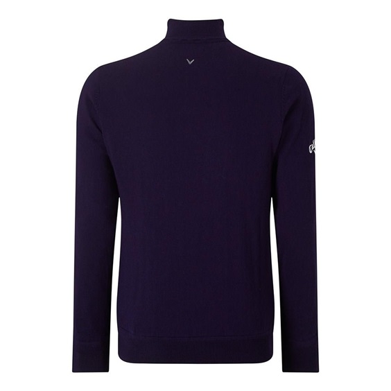 Callaway Windstopper 1/4 Zip Herren Pullover, dunkelblau