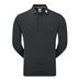 FootJoy Thermolite Herren Langarm-Polo, schwarz