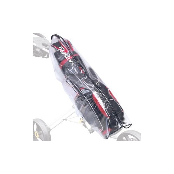 Masters Clear Rain Cape with Zip Regenhaube