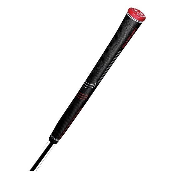Golf Pride CP2 Pro Griff, MIDSIZE, schwarz/rot