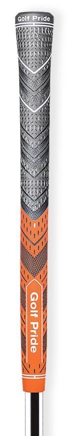 Golf Pride MCC Cord Plus4 Griff, STANDARD, grau/orange