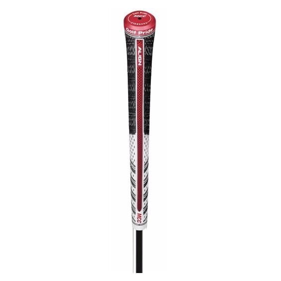 Golf Pride MCC Classic Align Grip, MIDSIZE, weiß/rot/schwarz