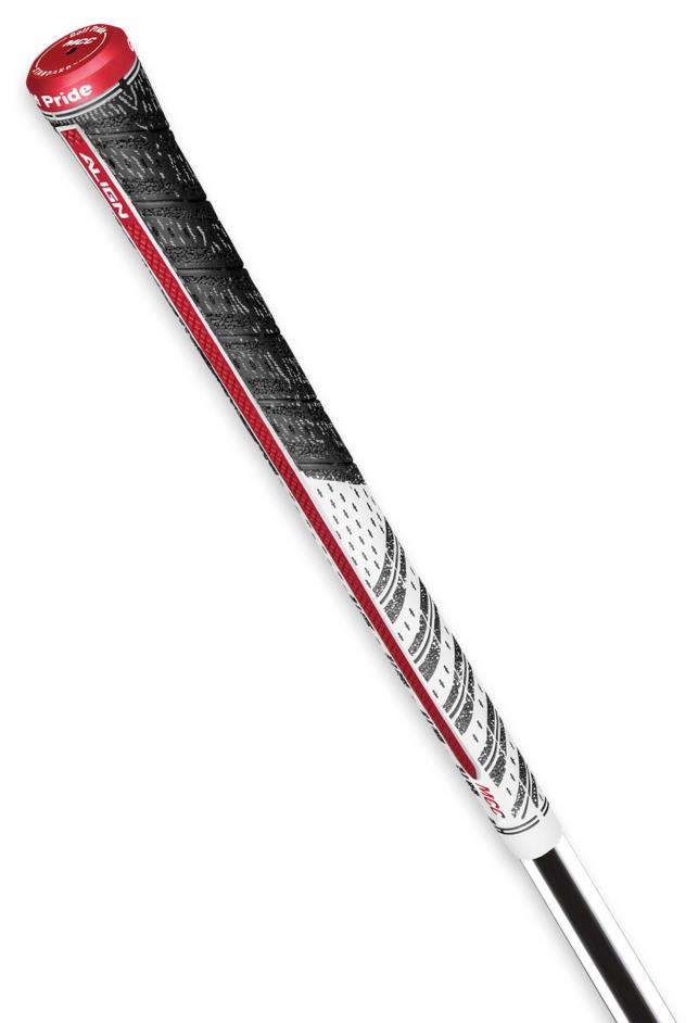 Golf Pride MCC Classic Align Grip, MIDSIZE, weiß/rot/schwarz