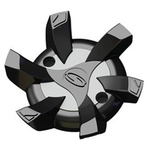 SoftSpikes Softspikes Stealth Golfspikes, schwarz/silber, PINS (20 Stück)