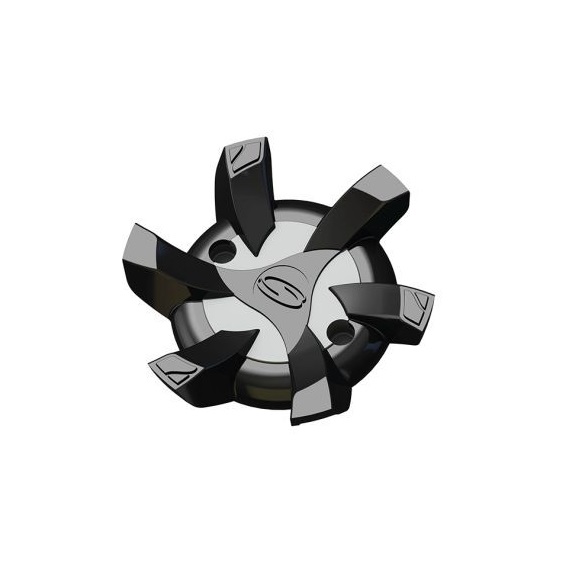 SoftSpikes Softspikes Stealth Golfspikes, schwarz/silber, PINS (20 Stück)