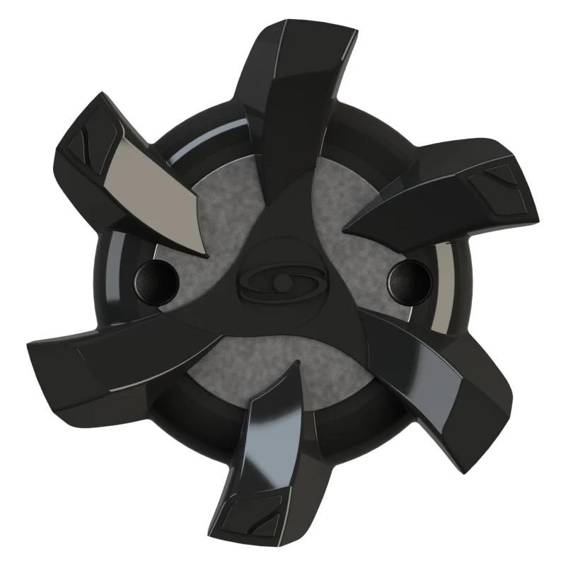 SoftSpikes Softspikes Stealth Golfspikes, schwarz/silber, PINS (20 Stück)