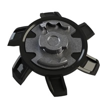 SoftSpikes Softspikes Stealth Golfspikes, schwarz/silber, PINS (20 Stück)