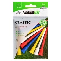 Lignum Tee Plastiktees 82mm, 12Stk., farbe mischen