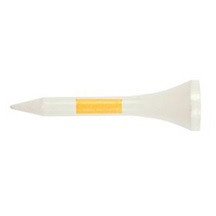 Pride Professional Tee System Prolength Mini Orange Holztees 38mm (1 1/2"), 25 Stück