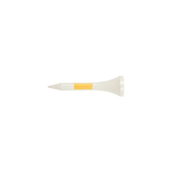 Pride Professional Tee System Prolength Mini Orange Holztees 38mm (1 1/2"), 25 Stück