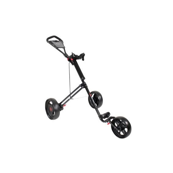 Masters Junior 5 Series 3-wheel manual golf trolley, black