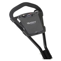 Masters Junior 5 Series 3-wheel manual golf trolley, black