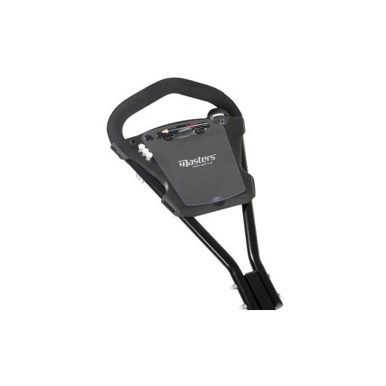 Masters Junior 5 Series 3-wheel manual golf trolley, black