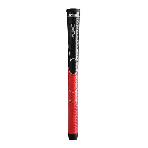 Winn Dri-Tac Griff, Standard, schwarz/rot