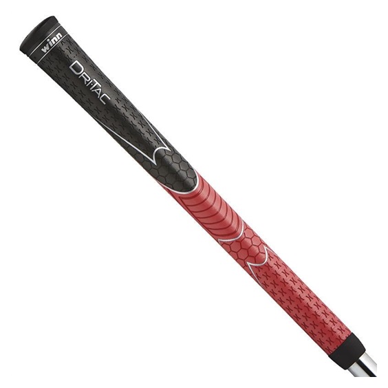 Winn Dri-Tac Griff, Standard, schwarz/rot