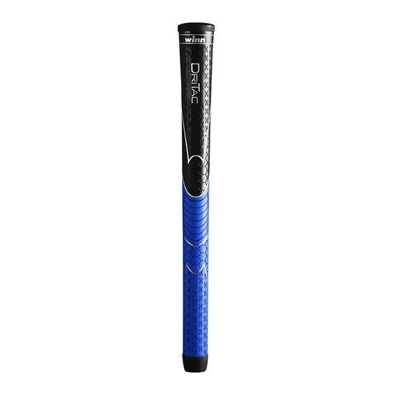 Winn Dri-Tac WinnDry Grip Midsize Golfgriff, schwarz/blau
