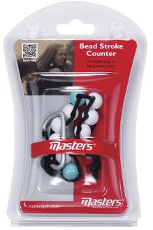 Masters Golf Masters Bead Stroke Counter Schlagzähler, weiß/grün