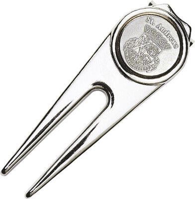Masters Golf Masters St Andrews Deluxe Pitchgabel, Silber