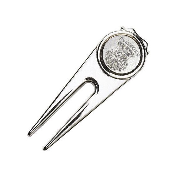 Masters Golf Masters St Andrews Deluxe Pitchgabel, Silber