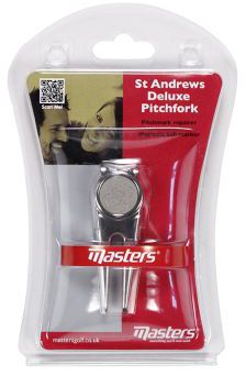 Masters Golf Masters St Andrews Deluxe Pitchgabel, Silber