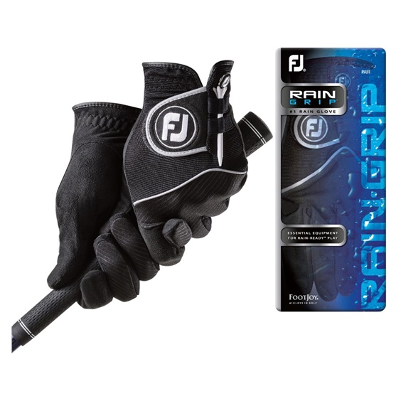 FootJoy RainGrip Damen Golfhandschuh, schwarz