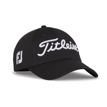 Titleist Tour Elite Fitted Herren Cap, schwarz